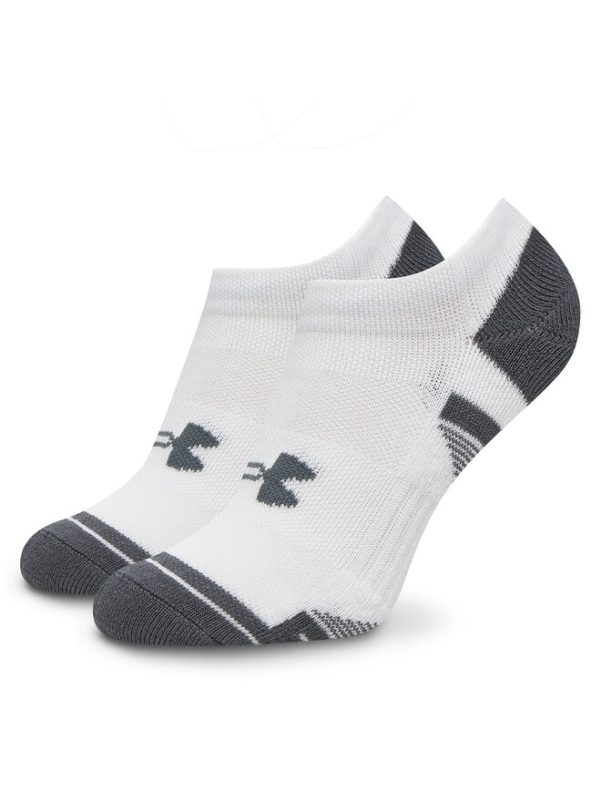 Under Armour 3 pár/csomag unisex bokazokni Under Armour Performance Tech 1379526 Fehér