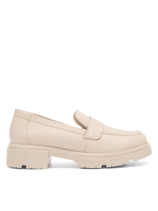 Sarah Karen Loafersy Sarah Karen ARC-LAMI-01 Beżowy