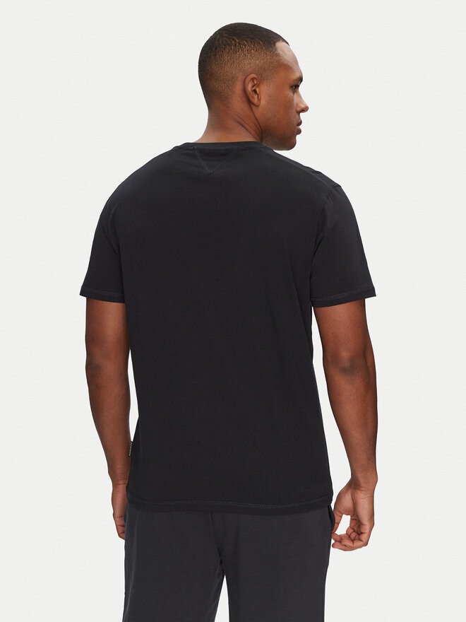 Napapijri Napapijri Marškinėliai S-Lari NP0A4IE59411 Juoda Regular Fit