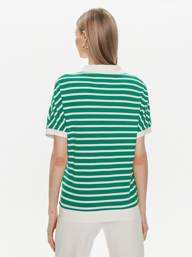 Tommy Hilfiger Tommy Hilfiger Polo marškinėliai WW0WW41889 Žalia Relaxed Fit