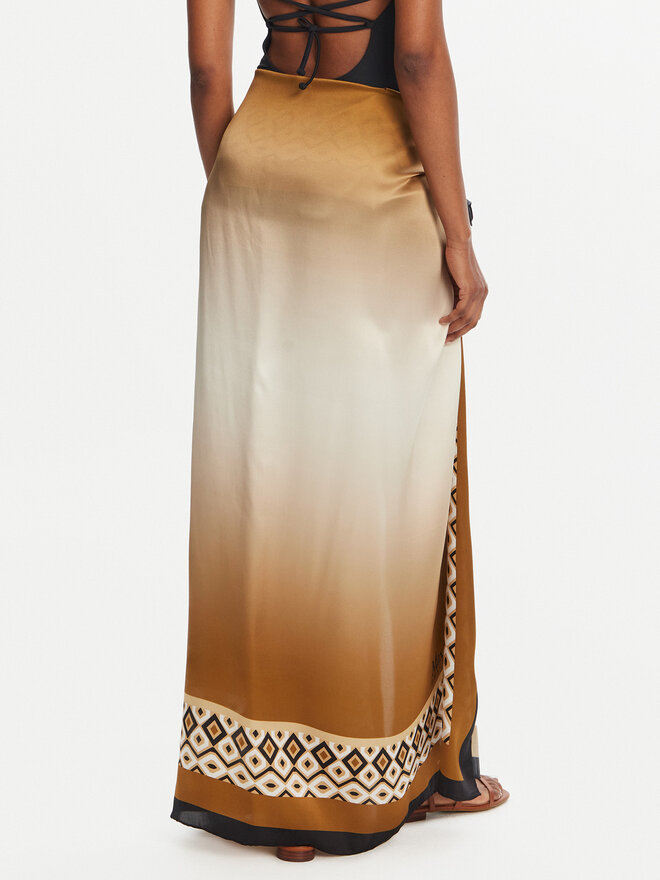 Max Mara Beachwear Naglavna ruta Max Mara Beachwear Ottico 2516541019 Rjava