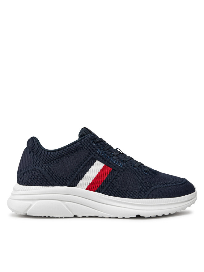 Tommy Hilfiger Αθλητικά Tommy Hilfiger Modern Runner Knit Evo Ess FM0FM05245 Σκούρο μπλε