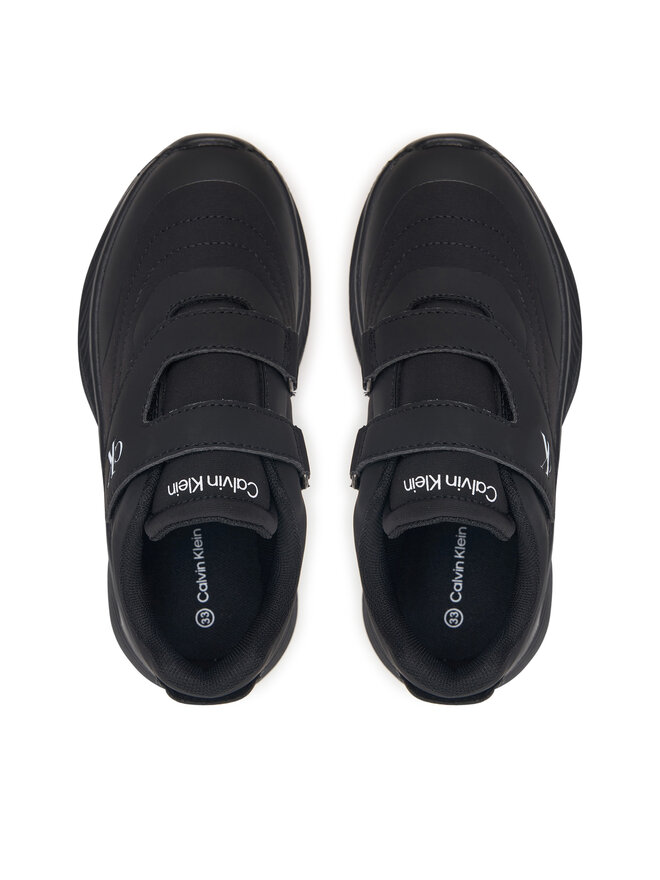 Calvin Klein Sneakers Calvin Klein Low Cut Velcro Sneaker V1X9-83478-1861 S Schwarz