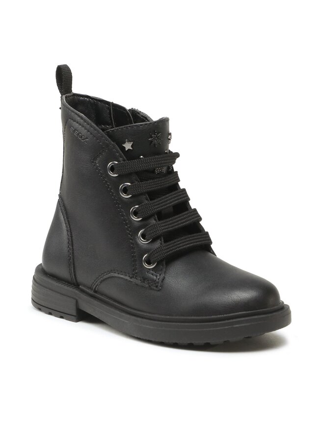 Geox Bokacsizma Geox J Eclair Girl J169QI 000BC C9B1G M Fekete