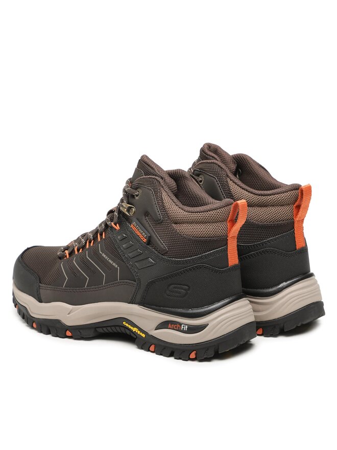 Skechers Schnürstiefeletten Skechers Arch Fit Dawson Raveno 204634/BRN Braun