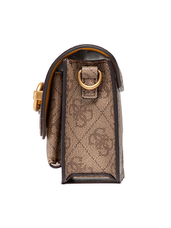 Guess Дамска чанта Guess Izzy (SB) Mini Bags HWSB86 54770 Кафяв
