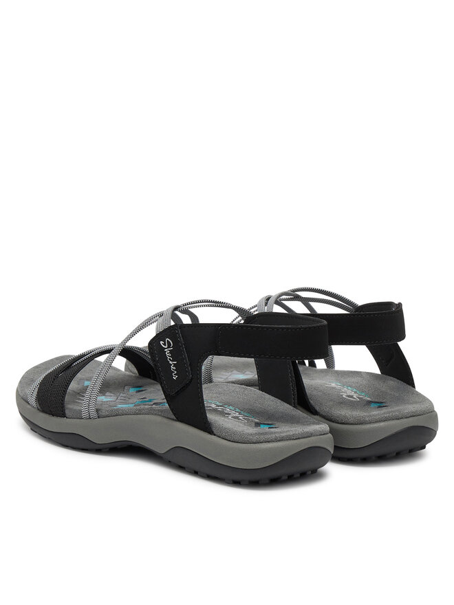 Skechers Σανδάλια Skechers Reggae Slim-Takes Two 163112/BKCC Μαύρο