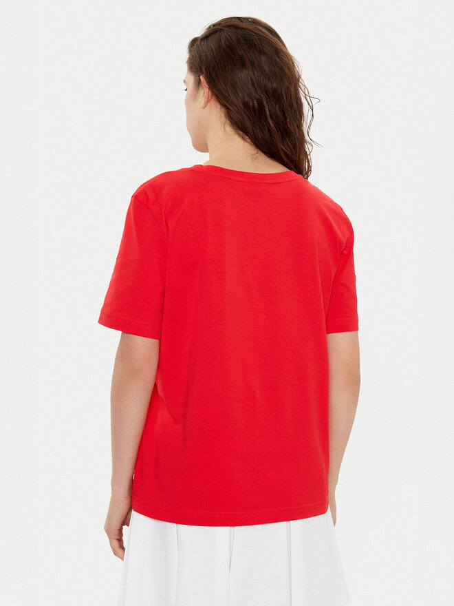 Lacoste Lacoste Marškinėliai TF7300 Raudona Regular Fit
