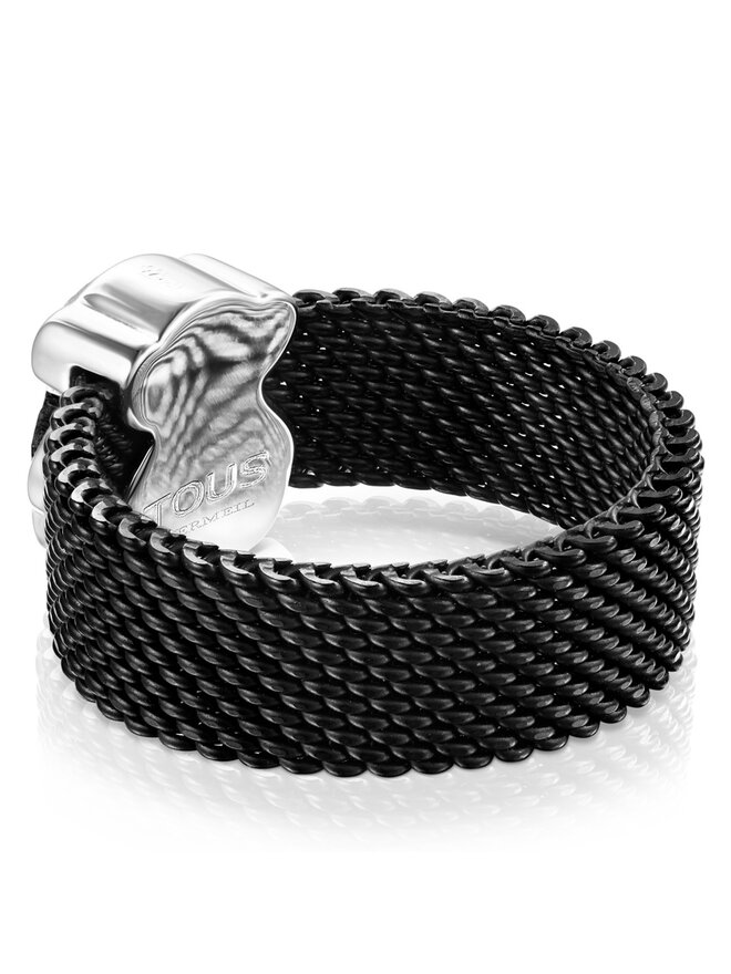 TOUS Gyűrű TOUS Icon Mesh 1002790512 Fekete