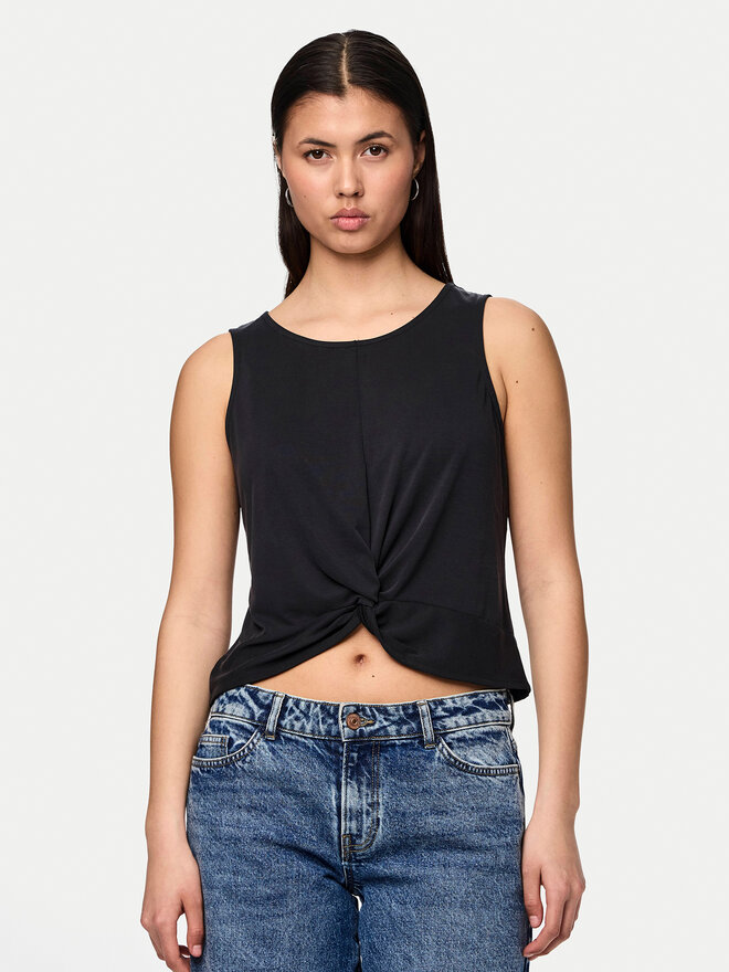 Pieces Pieces Τοπ Anora 17149200 Μαύρο Regular Fit