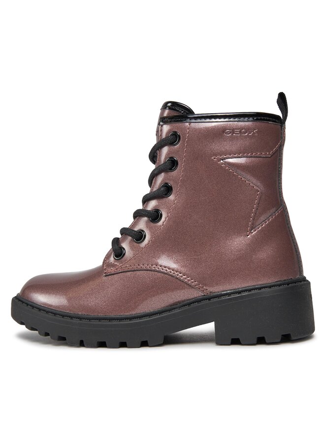 Geox Schnürstiefeletten Geox J Casey Girl J9420G 000HH C8469 S Rosa