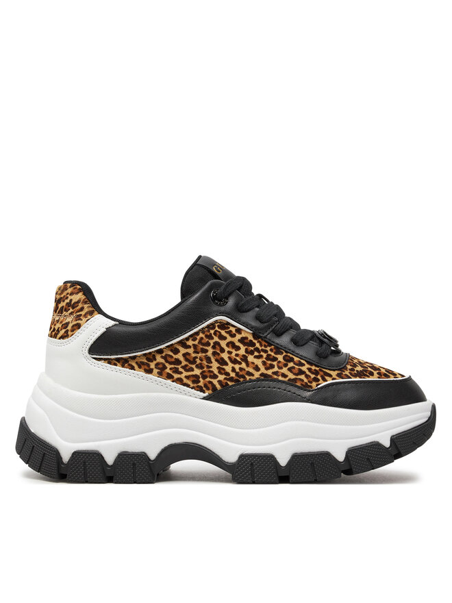 Guess Sneakersy Guess Berrett FLTBER PEL12 Čierna