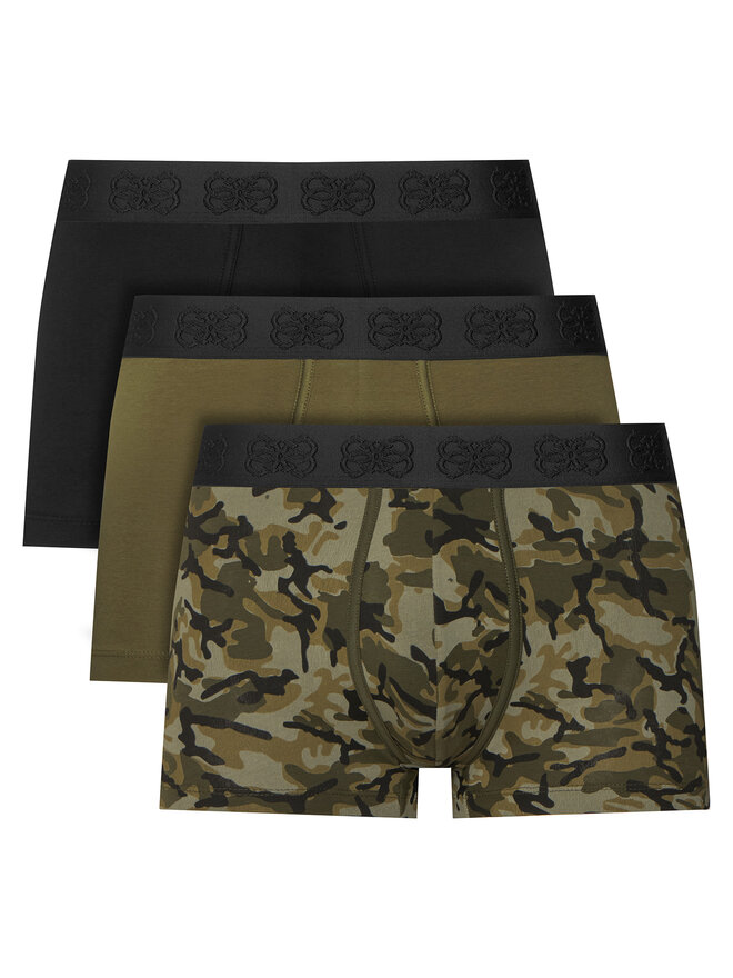Guess Guess Boxershorts-Set U6BG18 K5397 Khakifarben