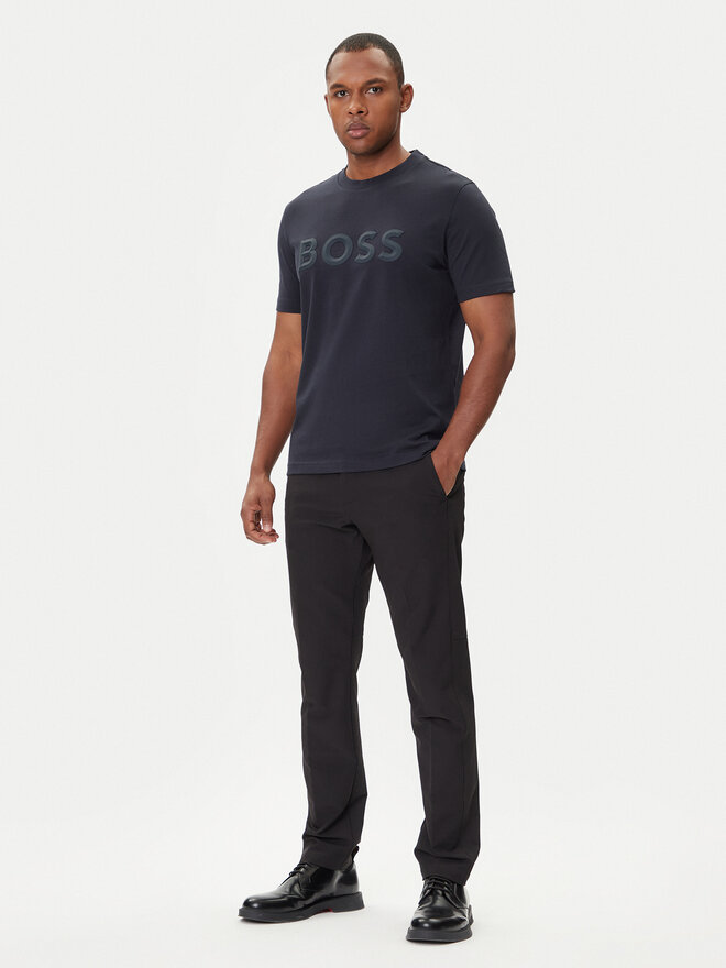 BOSS BOSS Camiseta Iconic Zone 50548411 Azul marino Regular Fit
