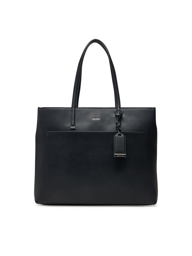 Calvin Klein Kabelka Calvin Klein Ck Must Medium Shopper W/Pocket K60K613019 Černá