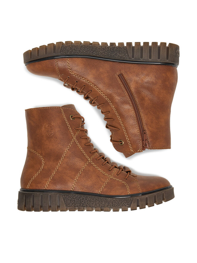 Rieker Schnürschuhe Rieker CEO-Y3420-24 Braun