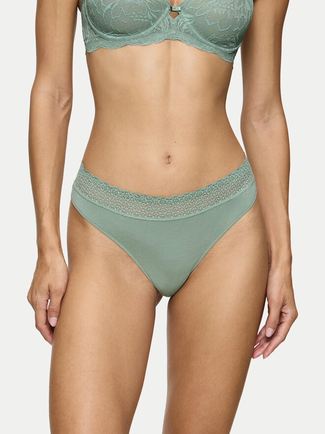 Triumph Triumph Stringtanga Feel Of Modal 10219764 Grün