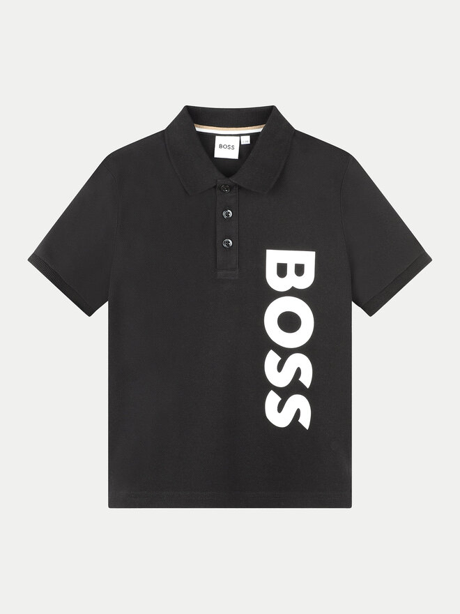 BOSS Boss Pólóing J50703 S Fekete Regular Fit