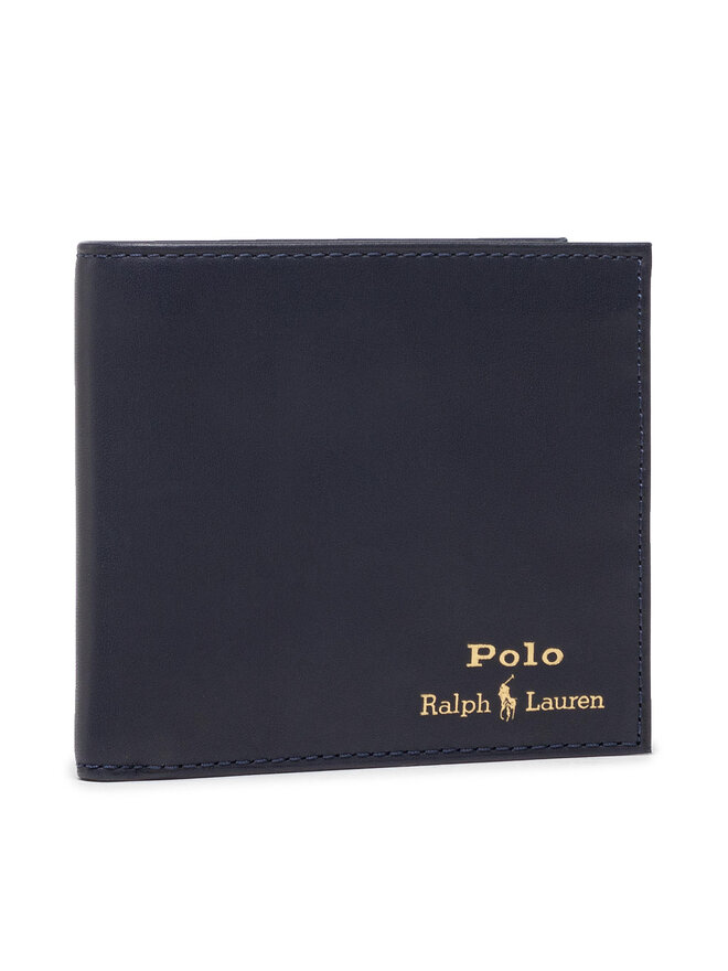Portefeuille homme grand format Polo Ralph Lauren Gld Fl Bfc 405803866004 Bleu marine fr.eschuhe.ch