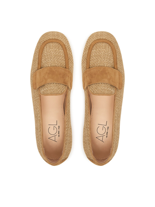 AGL Slipper AGL Sheryl Raffia D834054PCK7875G740 Beige