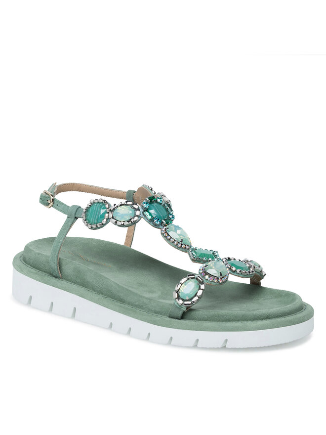 Eva Minge Sandale Eva Minge MATILDE-V1175-95 Verde