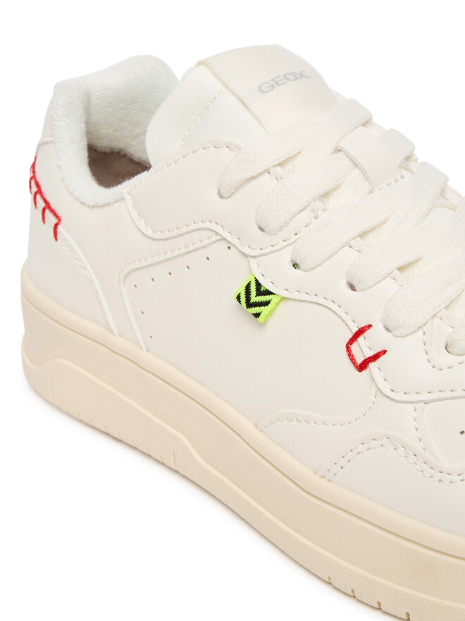 Geox Snīkeri Geox J Lestrella J56NLC 000BC C1000 D Balts