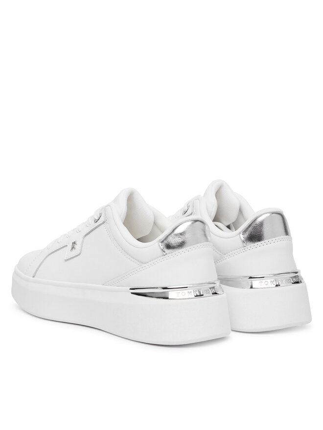 Tommy Hilfiger Sneakers Tommy Hilfiger Th Platform Chic Sneaker FW0FW09626 Weiß