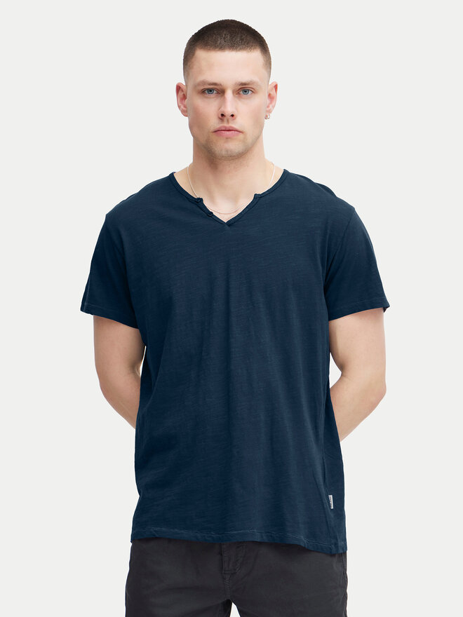 Blend Blend Marškinėliai 20717013 Tamsiai mėlyna Regular Fit