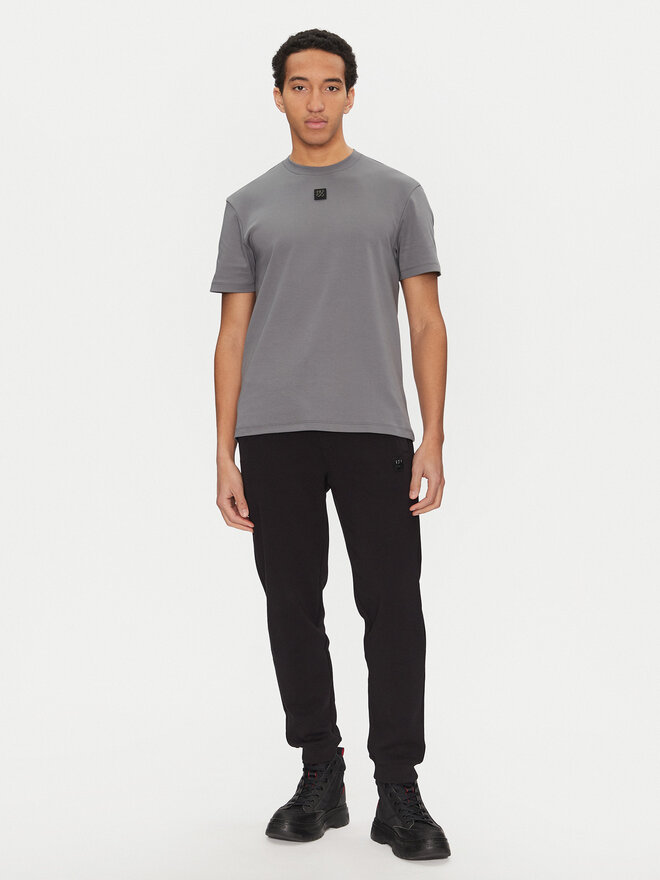 HUGO HUGO Футболка Dalile 50505201 Сірий Regular Fit