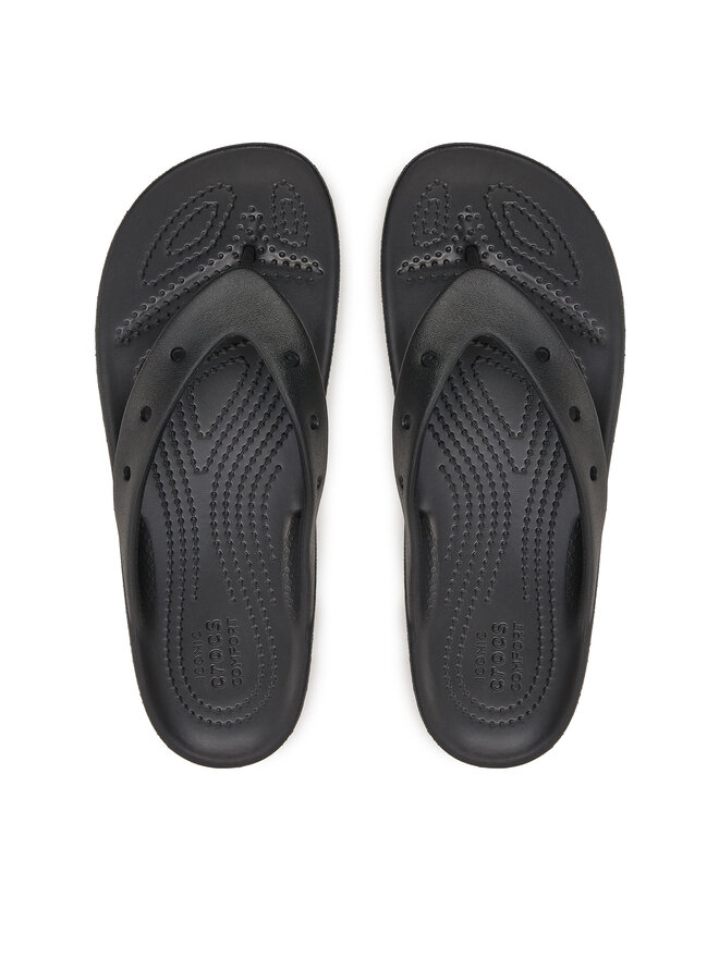 Crocs Chancletas Crocs Classic Platform Flip W 207714 Negro