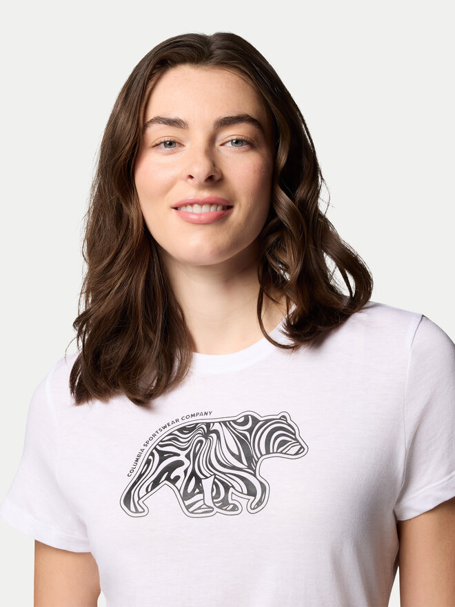 Columbia Columbia Camiseta Ruby Springs™ 2120061 Blanco Regular Fit