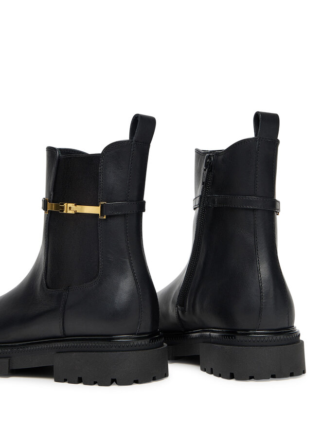 Elisabetta Franchi Ботильйони Elisabetta Franchi Chelsea Bot F4A5-E0441-1251 D Чорний
