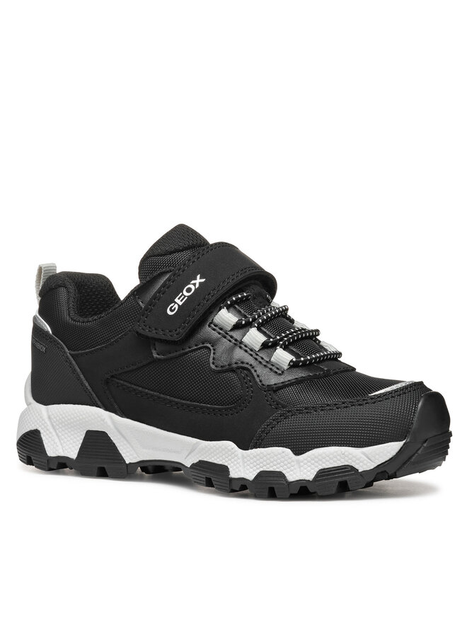 Geox Trekingová obuv Geox J Magnetar B Abx J553ZA 0FU50 C0017 M Černá