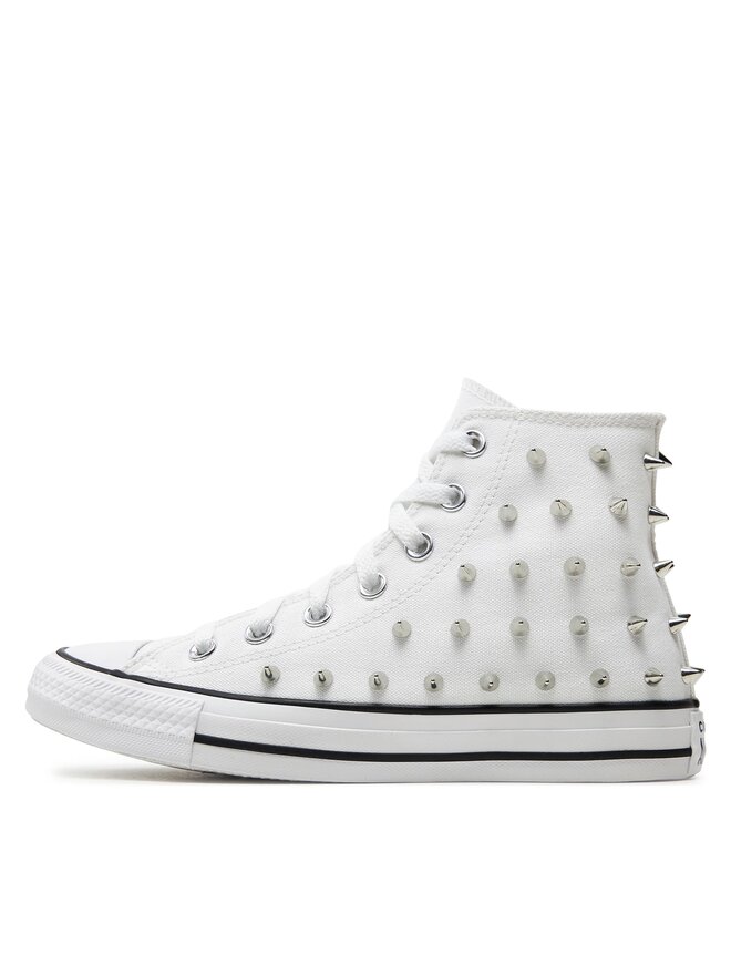 Converse Sneakers aus Stoff Converse Chuck Taylor All Star Studded A06444C Weiß