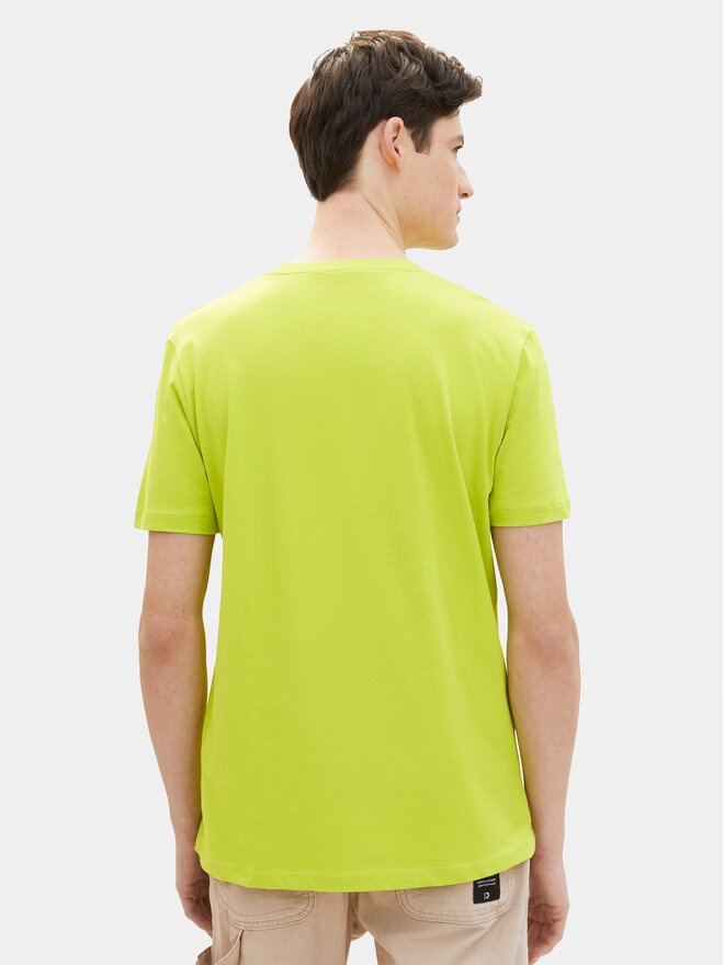 Tom Tailor Denim Tom Tailor Denim Camiseta 1040838 Verde Regular Fit