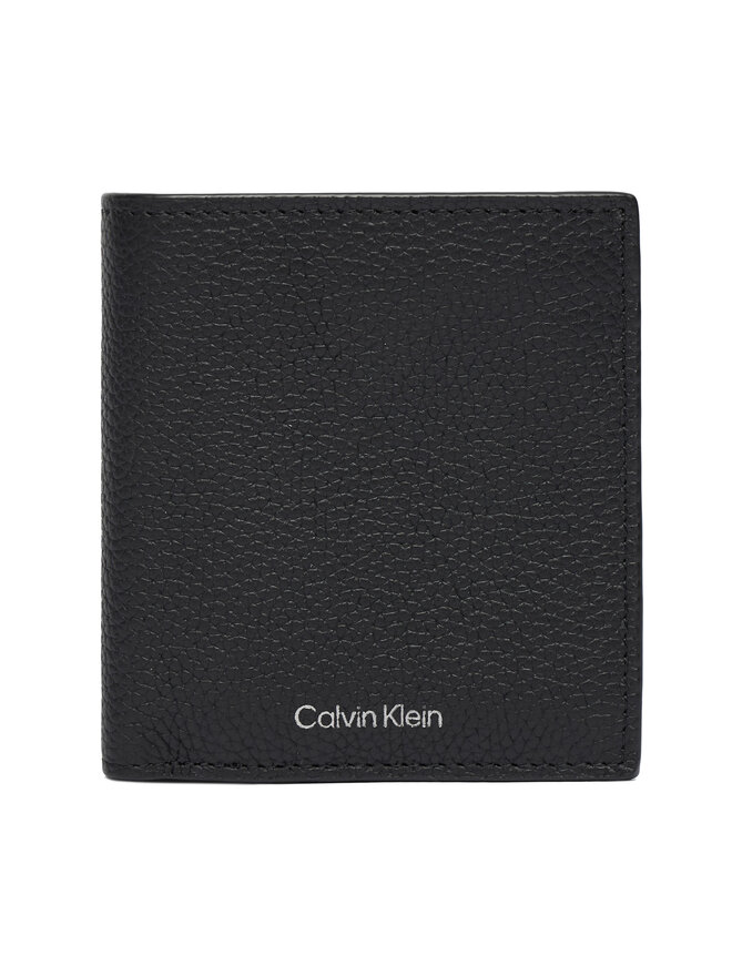 Calvin Klein Portafoglio Calvin Klein Foil Emboss Slim Billfold LV04D1064G Nero