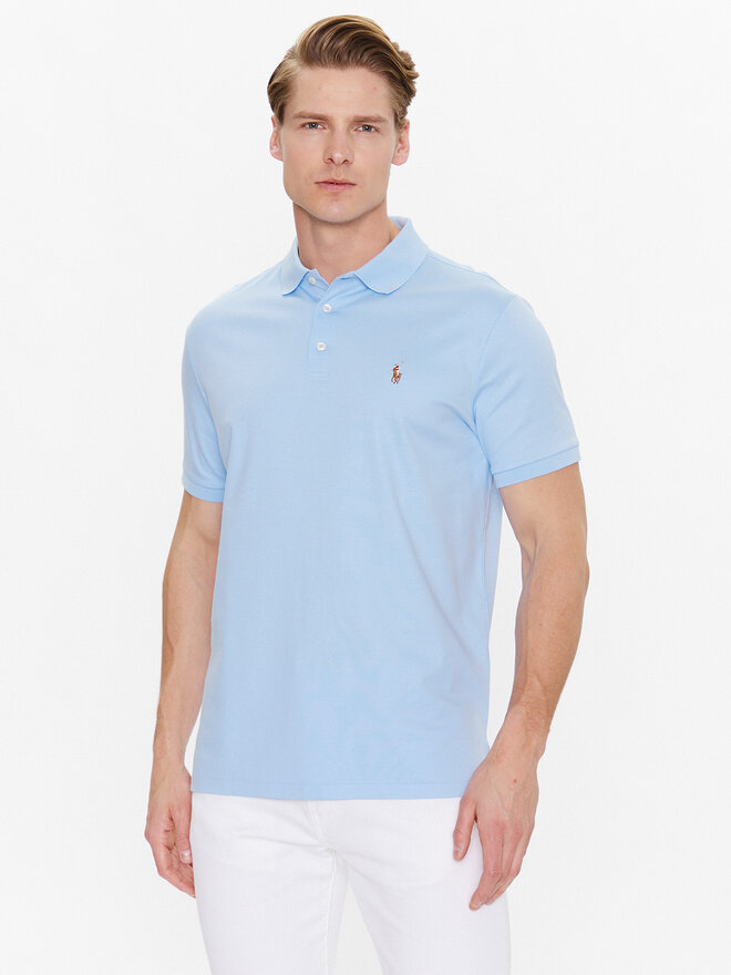 Polo Ralph Lauren Polo Ralph Lauren Poloshirt 710713130005 Blau Slim Fit