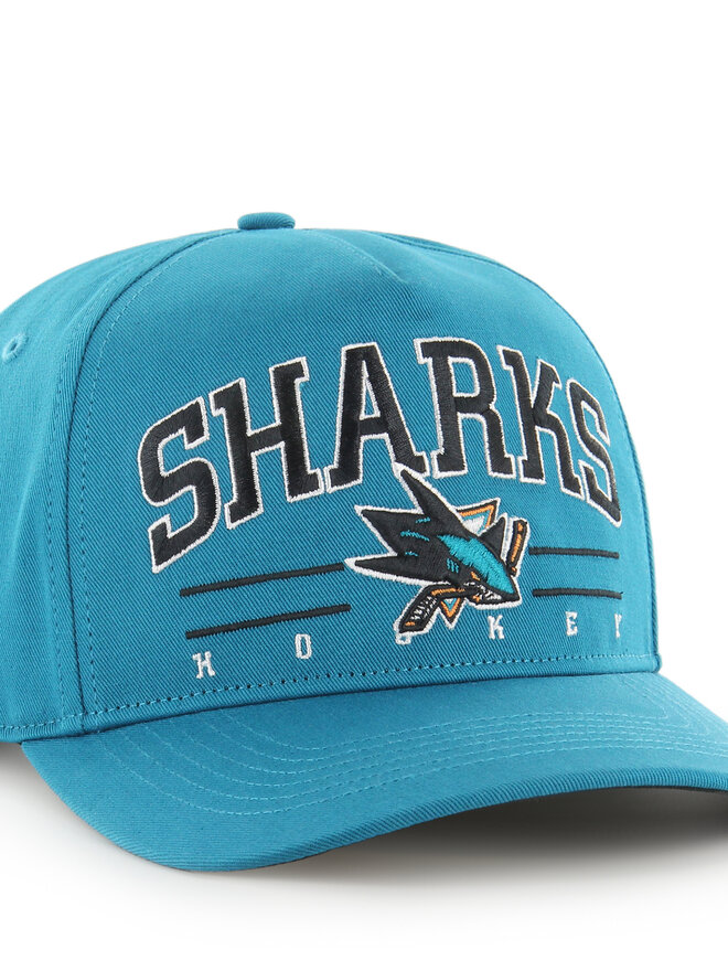 47 Brand Gorra con visera 47 Brand San José Sharks Roscoe Hitch H-RSCOE22GWP Azul