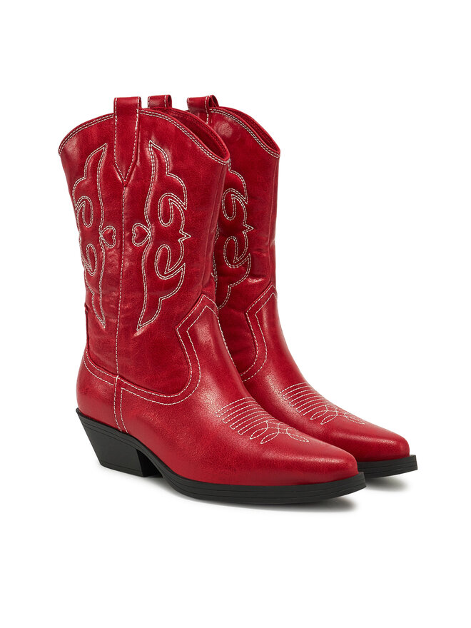 ONLY Botines camperos ONLY 15340931 Rojo