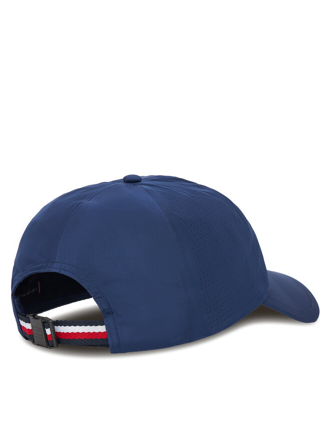 Tommy Hilfiger Kšiltovka Tommy Hilfiger Corp Perforated 6 Panel AM0AM13429 Tmavomodrá