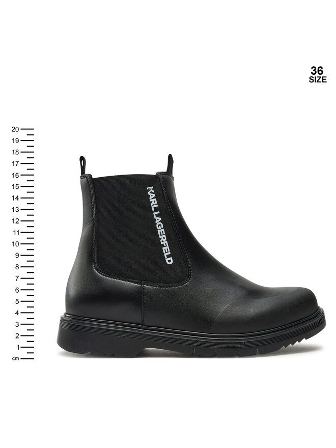 Karl Lagerfeld Kids Sztyblety Karl Lagerfeld Kids Z30365 S Czarny