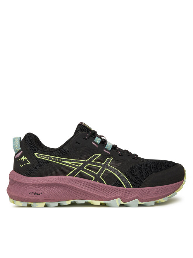 Asics Buty do biegania Asics Trabuco Terra 2 1012B427 Czarny