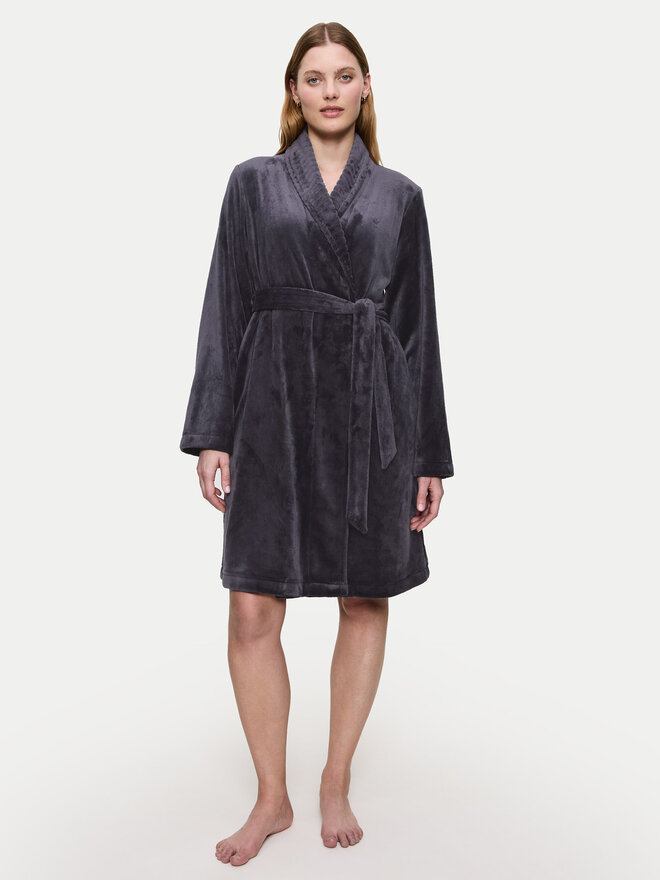 Triumph Triumph Халат Robes Fleece Robe 01 10216526 Сірий