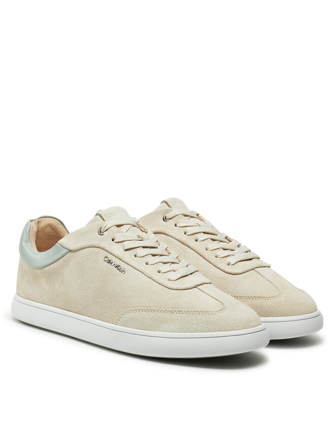 Calvin Klein Сникърси Calvin Klein Cupsole Lace Up - Sue HW0HW02436 Бежов