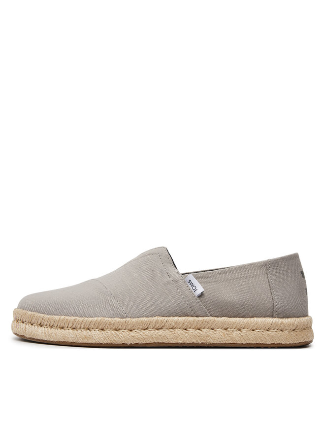 Toms Espadryle Toms TOMS-Alp Rope 2.0 10019866 Szary