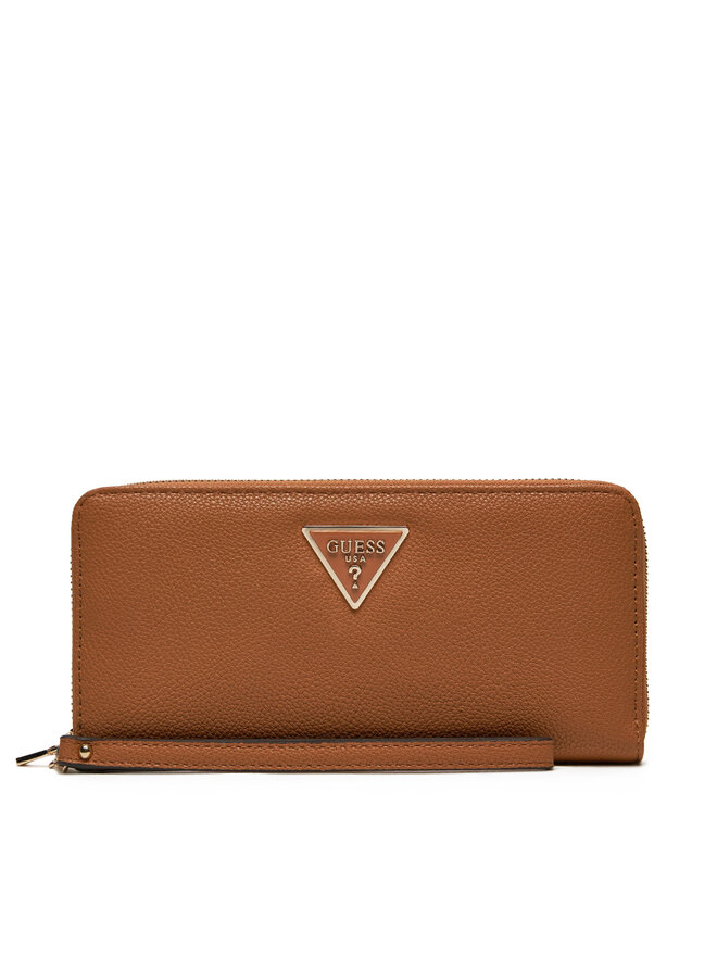 Guess Μεγάλο Πορτοφόλι Γυναικείο Guess Laurel Slg SWBG85 00146 Καφέ