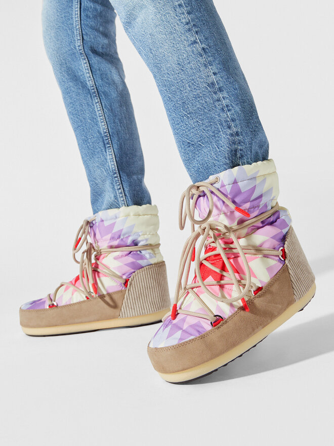 Moon Boot Schneeschuhe Moon Boot Light Kaleidoscope 14602200001 Beige