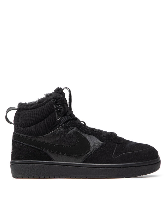 Nike Sneakers Nike Court Borough Mid 2 Boot Bg CQ4023 001 Schwarz