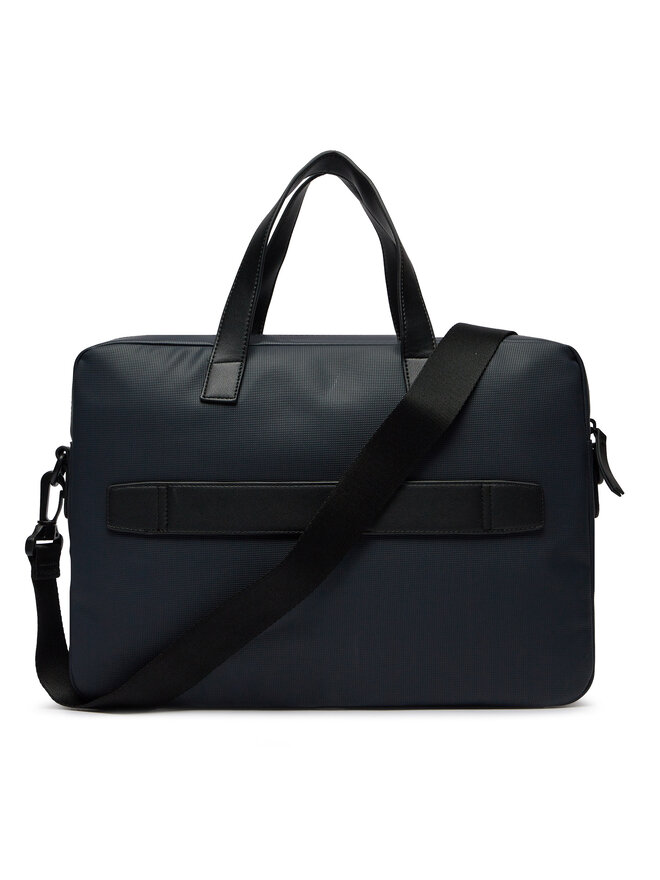 Laptoptasche Tommy Hilfiger Th Pique Slim Computer Bag AM0AM11784 Dunkelblau eschuhe