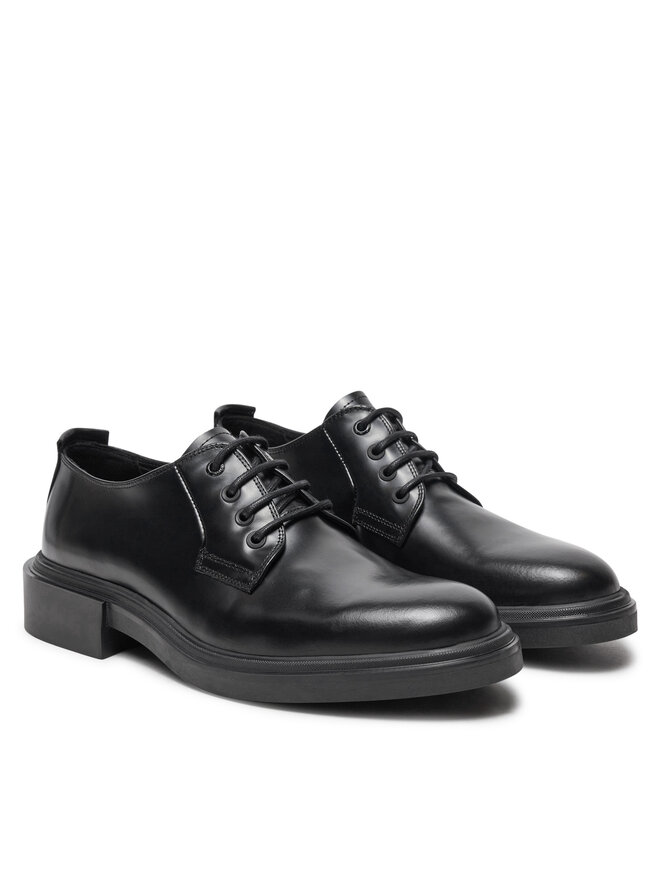 Calvin Klein Félcipő Calvin Klein Postman Derby HM0HM01837 Fekete